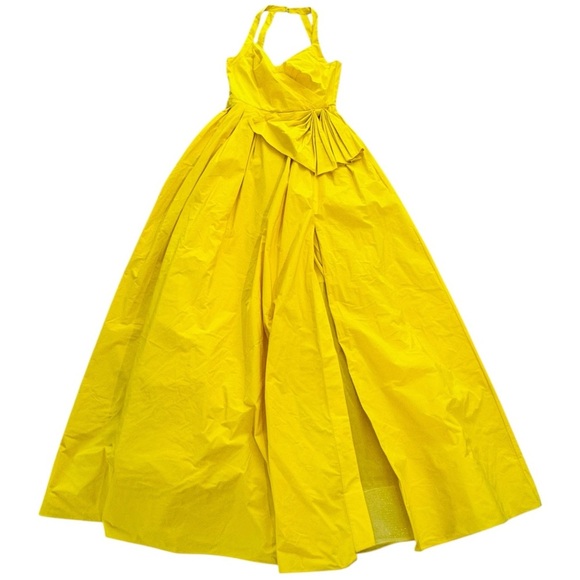 MARCHESA**Elegant Yellow Ball Gown Evening Dress***US 6***$995 - Picture 3 of 8